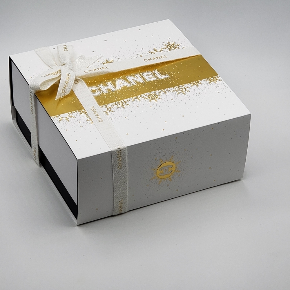 Chanel Holiday  Gift Box White Gold